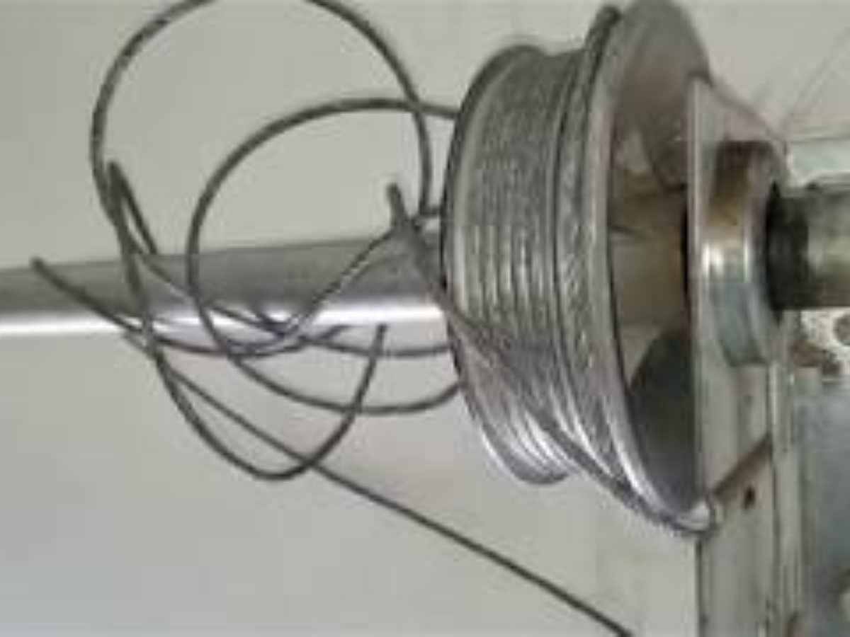 Garage Door cable off in Weidman Michigan