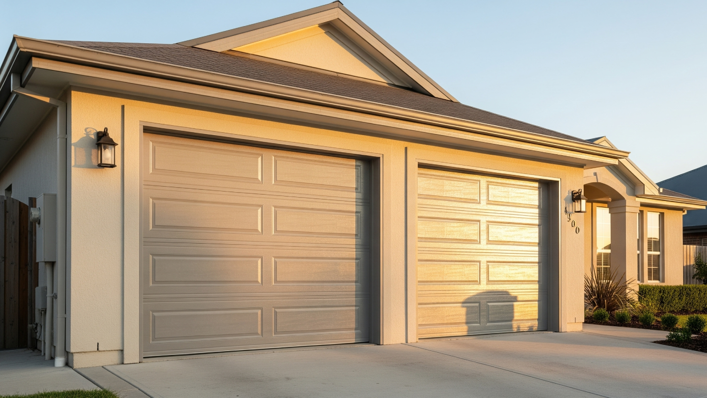 Professional new garage door installation in Mt. Pleasant, Michigan