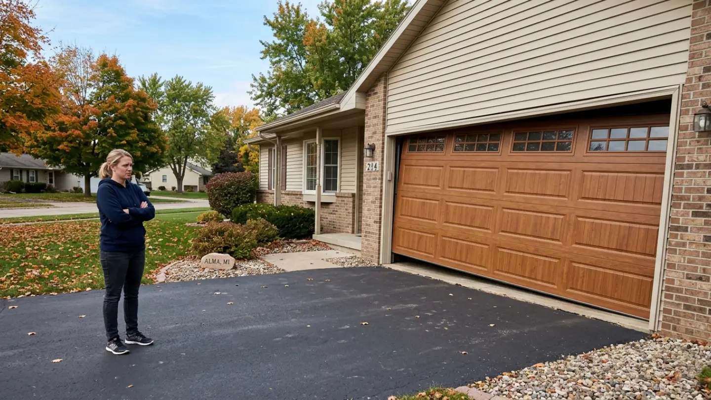 What To Do When Your Garage Door Breaks in Alma, Michigan