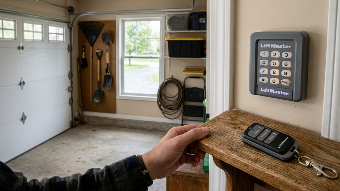 How to Program a Garage Door Remote or Keypad