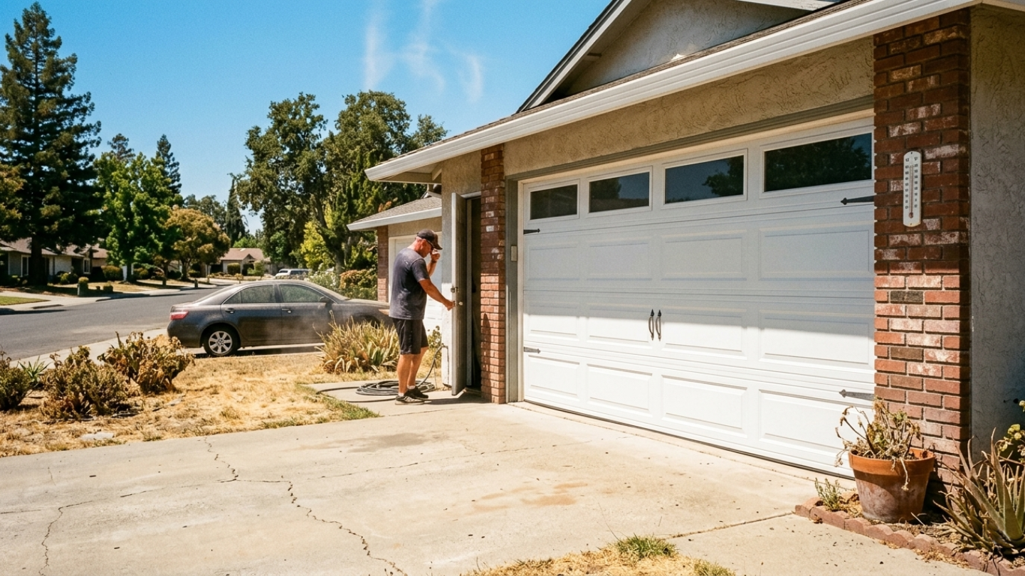 How Summer Heat Affects Your Garage Door