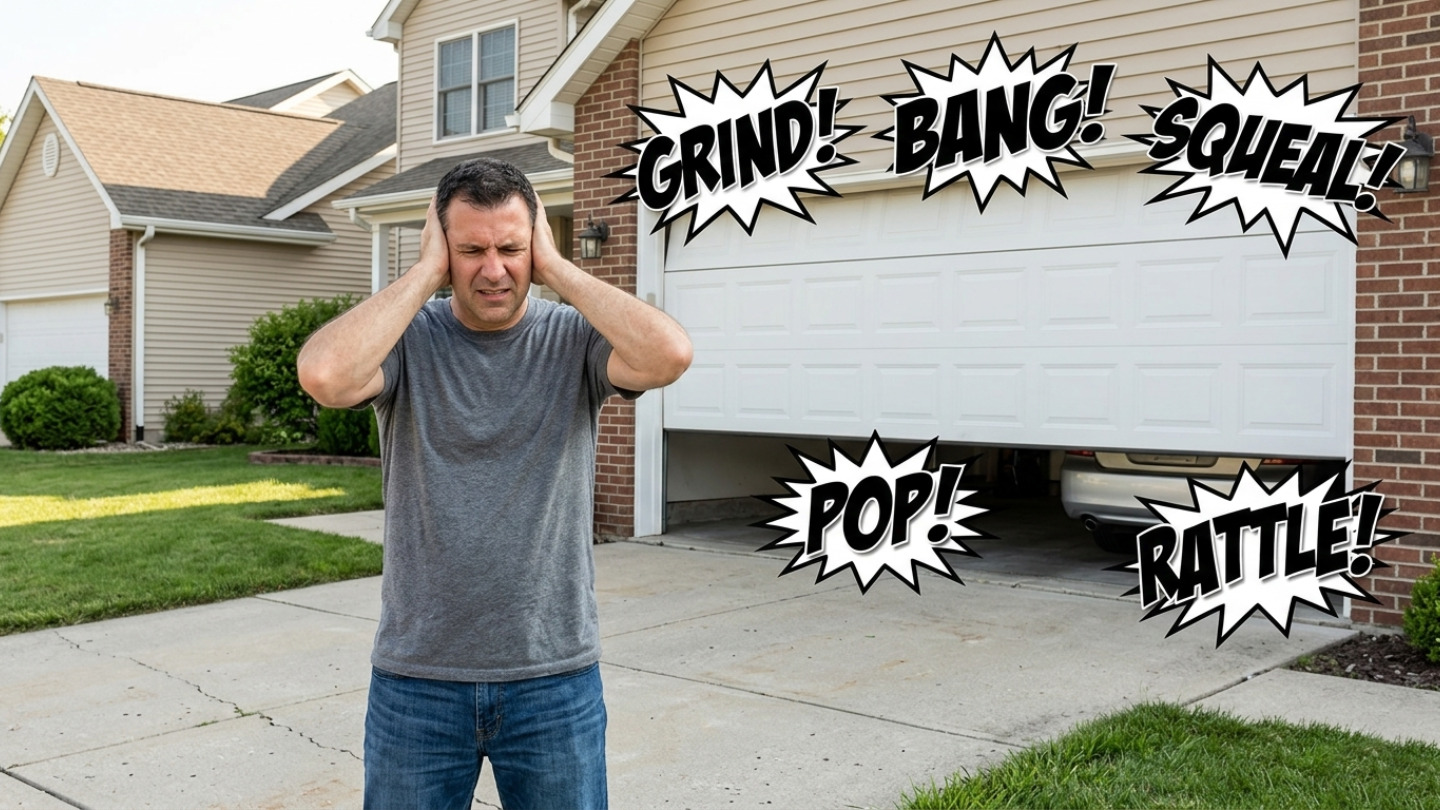 Why Is My Garage Door So Noisy?